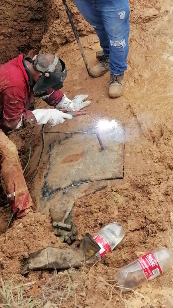 ¡TRABAJO EXITOSO! Hidrolago culminó reparación de tubería rota en la